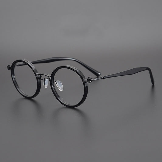 Marcos de Titanio Retro Unisex - Gafas Ligeras y Duraderas para Hombre y Mujer