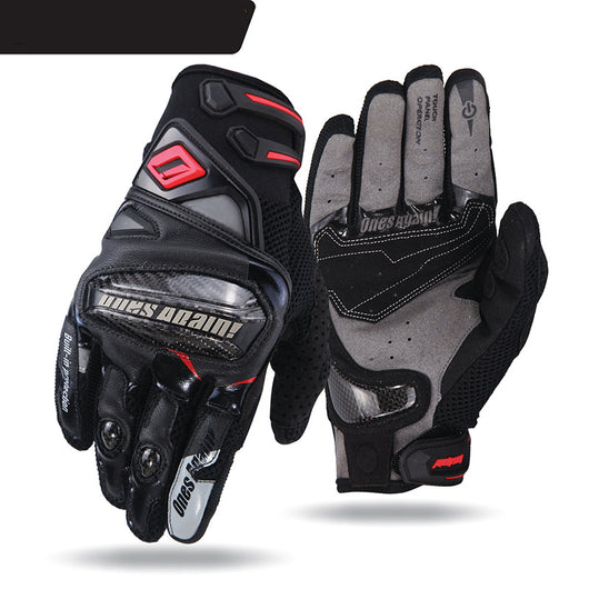 Guantes de Motocicleta Táctiles con Protección Solar y Tecnología Anticalda - Image 3