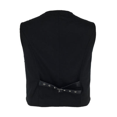 Chaleco Ajustable con Hebillas de Metal de Una Fila - Image 7