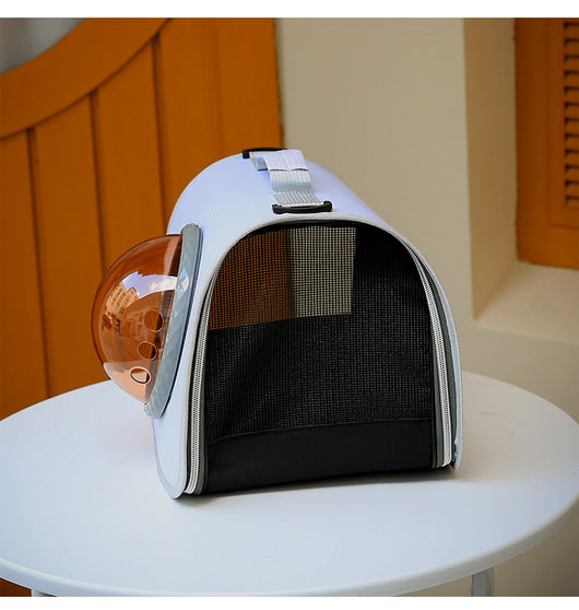 Bolsa Transportadora Transparente para Gatos - Portátil y Segura - Image 12