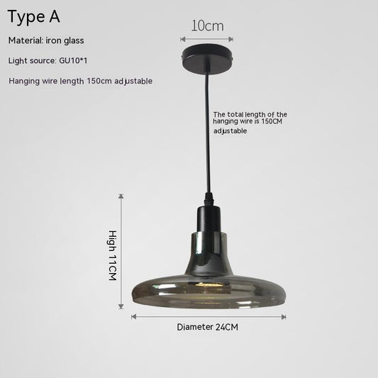 Lámpara Colgante LED de Cristal Artístico con Efecto Sombra - Image 2