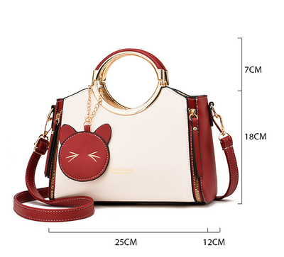 Bolsa de Hombro Único con Diseño Cartoon para Mujer - Image 18