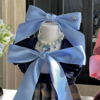 Diadema Ajustable con Moño para Mascotas - Accesorios de Moda Felina - Image 9