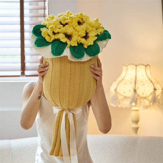 Almohada Decorativa Girasoles Estrellados