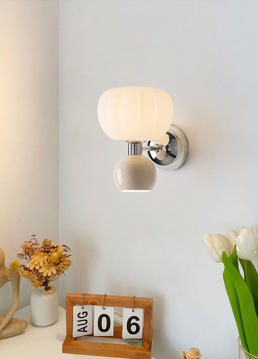 Lámpara de Pared Estilo Crema para Dormitorio y Pasillo - Image 14