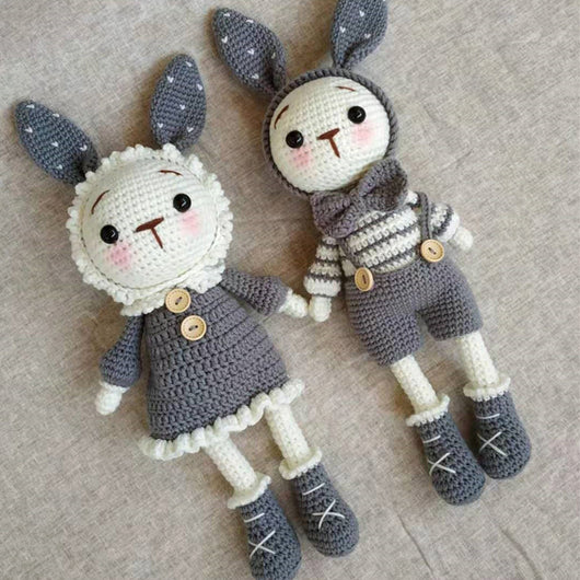 Kit Completo Muñeca Conejo Amigurumi - Lana y Accesorios para Crochet - Image 47