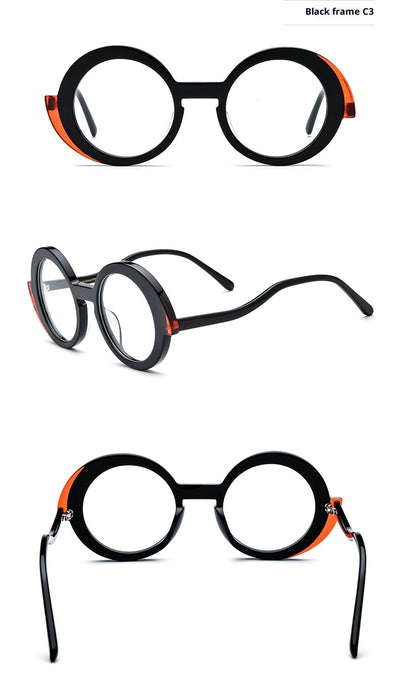 Marcos para Gafas Redondos Multicolor en Materiales Mixtos Unisex - Image 12