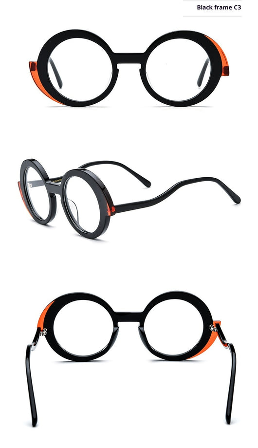 Marcos para Gafas Redondos Multicolor en Materiales Mixtos Unisex - Image 12