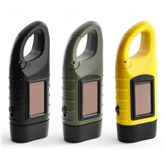 Linterna Solar Recargable a Manivela - Luz de Emergencia Portátil - Image 2