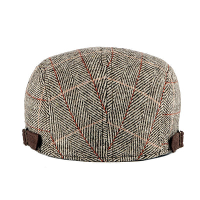 Boina Tejida Casual Retro Británico para Hombre - Image 9
