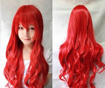 Peluca Rizada de Seda Térmica 80cm - Cabello Largo y Voluminoso - Image 11