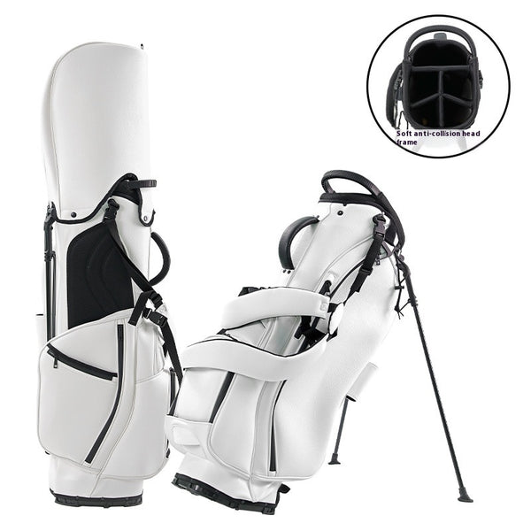 Bolsa de Golf PU Impermeable con Soporte Portátil