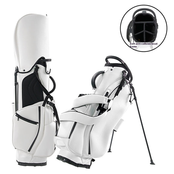 Bolsa de Golf PU Impermeable con Soporte Portátil