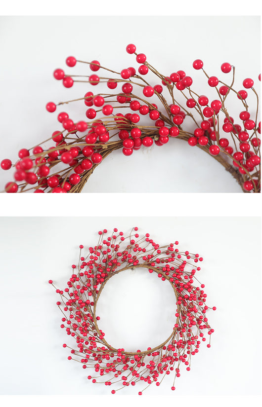 Guirnalda Navideña de Piñas de Pino - Decoración Colgante para Puerta y Árbol - Image 12