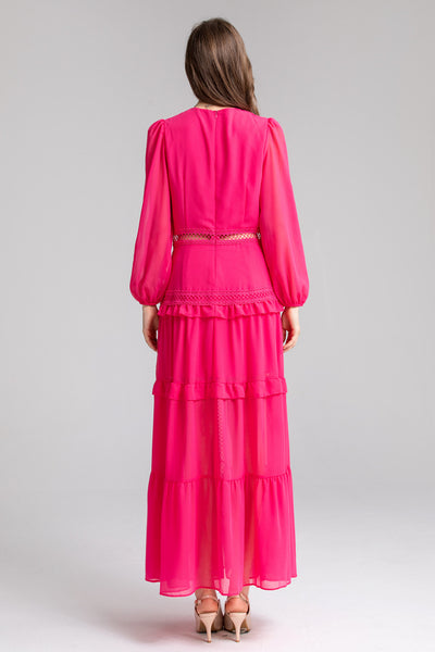 Vestido Largo Ajustado con Cintura Hueca - Diseño Elegante y Sofisticado - Image 14