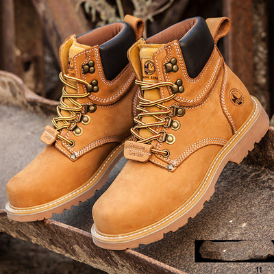 Botas de Trabajo de Cuero Premium con Caña Alta - Image 9