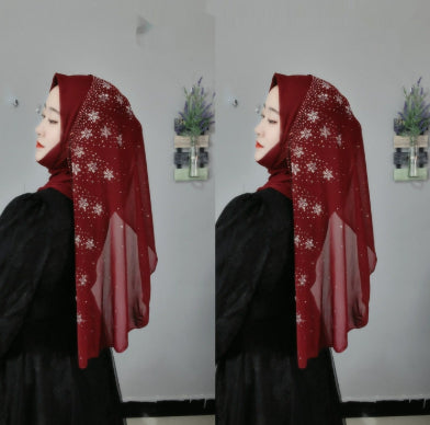 Turbante Envolvente con Detalles Brillantes y Toalla Absorbente - Image 14
