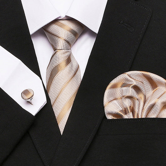 Traje Tres Piezas para Hombre Serie Flor de Anacardo con Corbata - Image 31