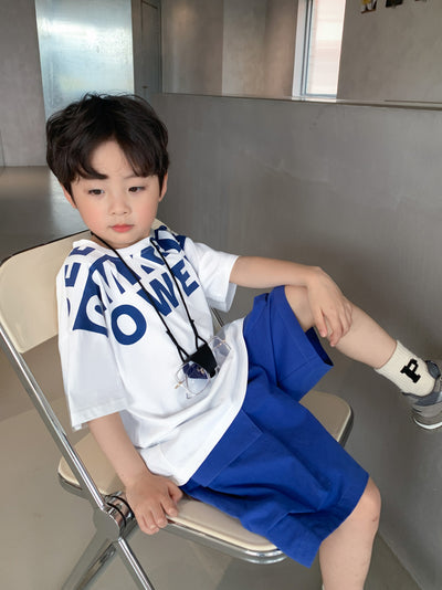 Conjunto de Playera y Shorts Holgados para Niño - Image 4