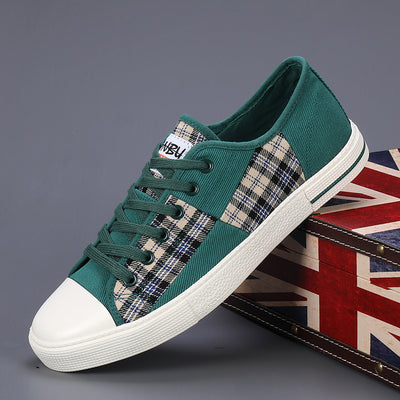 Tenis Casuales de Lona Ligeros con Aumento de Altura para Hombres - Image 7
