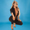 Jumpsuit Tallas Grandes con Cintura Ajustable y Mangas Largas