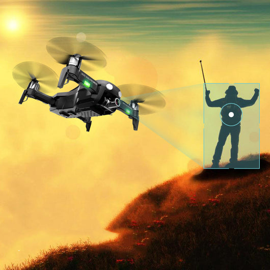 Dron Cuadricóptero Plegable de Larga Autonomía con Control Remoto - Image 6