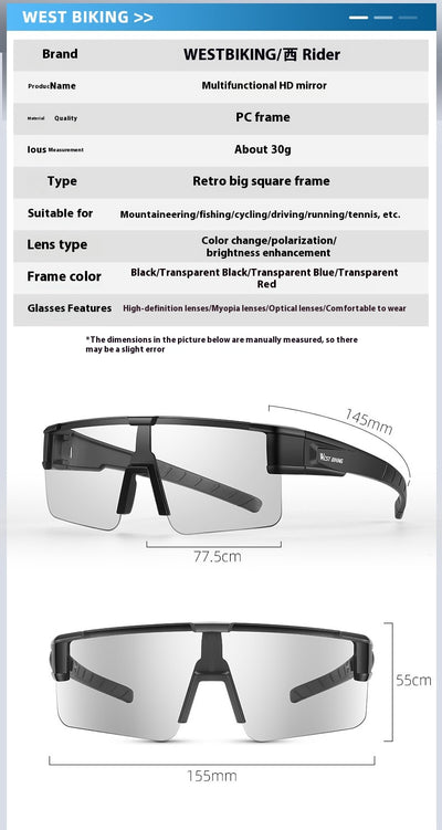 Gafas Fotocromáticas de Gran Marco para Miopía - Image 42