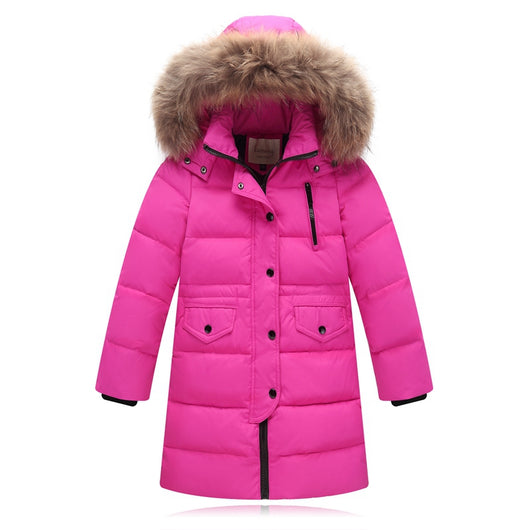 Chaqueta Acolchada Infantil con Cuello de Pelaje - Abrigo Grueso Unisex - Image 8