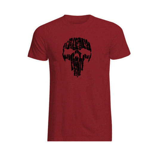 Playera Deportiva de Algodón Puro con Estampa Calavera Rota - Image 17