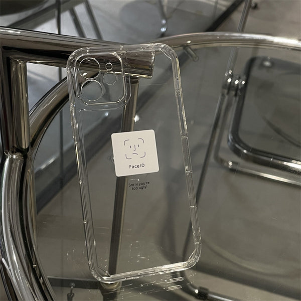 Funda Transparente para Teléfono Compatible con Reconocimiento Facial