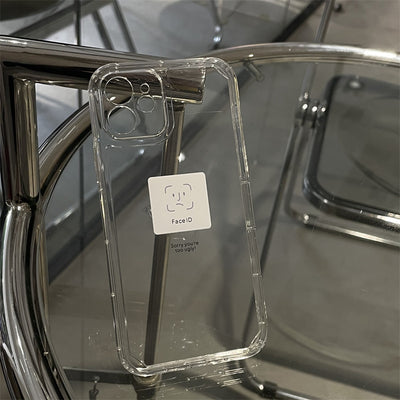 Funda Transparente para Teléfono Compatible con Reconocimiento Facial