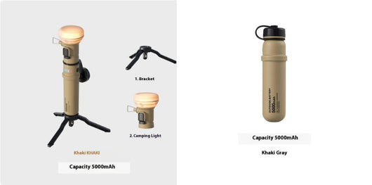Lámpara LED Portátil para Camping - Iluminación Atmosférica Recargable - Image 8