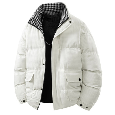 Chaqueta de Algodón Grueso Casual Holgada para Hombres Jóvenes