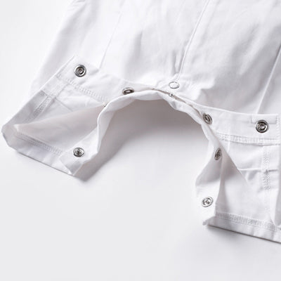 Conjunto Elegante para Niño: Jumpsuit, Chaleco y Gorra - Image 11