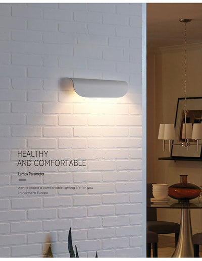 Lámpara de Pared Exterior Minimalista Negra y Blanca - Impermeable para Entrada - Image 13