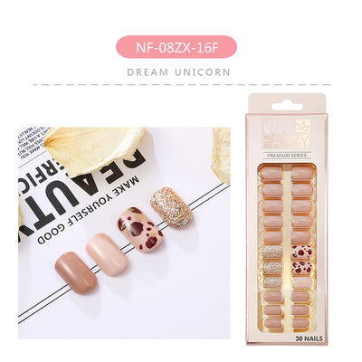 Uñas Postizas con Brillo Waterproof - Kit DIY en Caja - Image 45