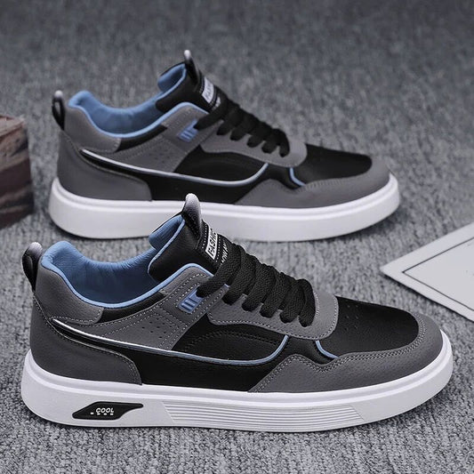 Tenis de Lona Transpirable Estilo Coreano para Hombre