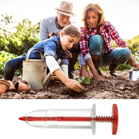 Dispensador de Semillas Portátil para Jardín
