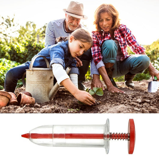 Dispensador de Semillas Portátil para Jardín
