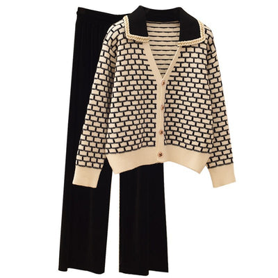 Cardigan Tejido Estilo Occidental con Efecto Silueta Esbelta - Image 15