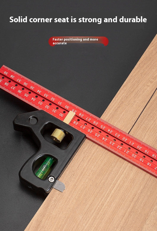 Escuadra Combinada Móvil Profesional para Carpintería - Precisión Pesada - Image 12