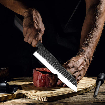 Cuchillo de Cocina Forjado a Mano en Acero Inoxidable - Image 15