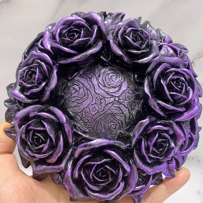 Soporte para Bola de Cristal Rosa en Resina - Decoración de Escritorio - Image 13