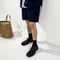 Zapatos Casuales de Cuero para Hombre con Punta Redonda