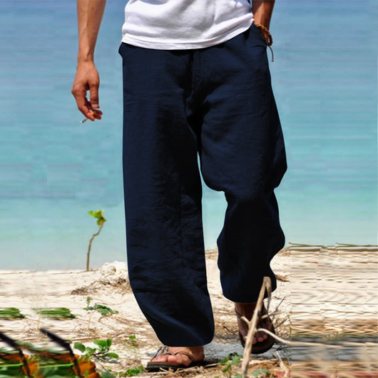 Pantalones Rectos Anchos Hip Hop Light para Hombre - Image 4