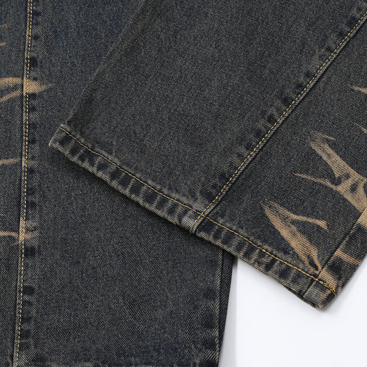 Pantalones Vaqueros de Calle Estilo Americano con Personalidad - Image 12