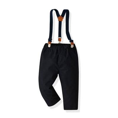 Conjunto Festivo a Cuadros para Hermanos: Camisa y Peto - Image 14