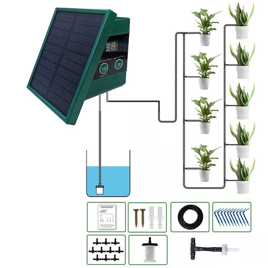 Sistema Automático de Riego Solar con Temporizador Portátil - Image 5