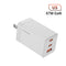 67 W EUA Carregador Branco