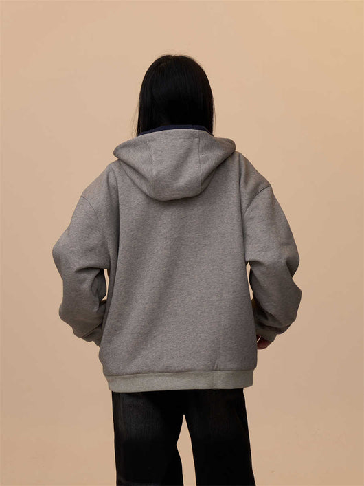Cardigan Sudadera con Capucha y Doble Cierre - Corte Holgado y Casual - Image 15